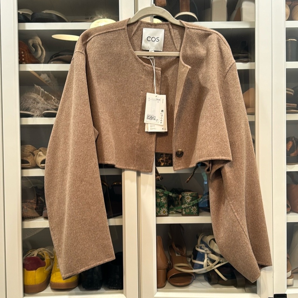 COS Cropped Wool Jacket (L - new with tags)